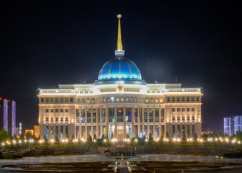 Ситуация в районе резиденции президента спокойна