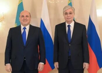 Токаев встретился с премьер-министром России