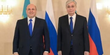 Токаев встретился с премьер-министром России