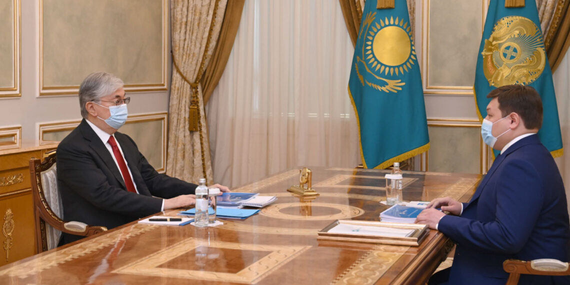 Токаев принял исполнительного секретаря партии «Amanat»