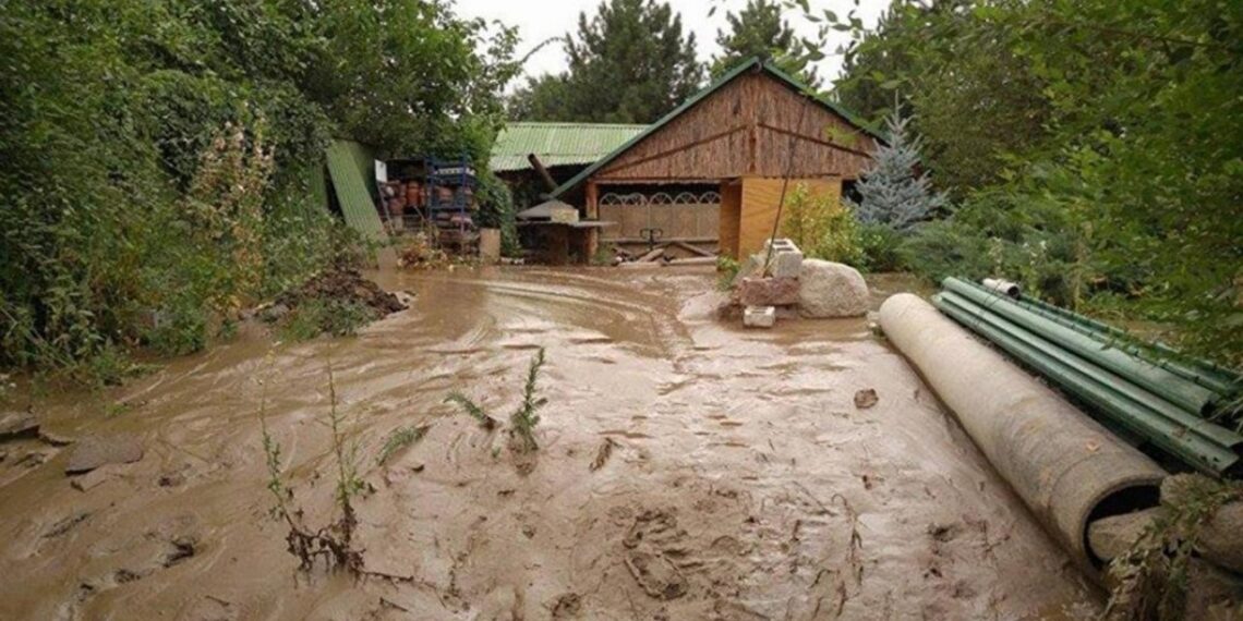 Сильный сель сошел в Жамбылской области