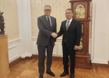 Замминистра иностранных дел Казахстана встретился с коллегой из РФ Игорем Моргуловым