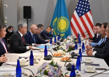 Токаев встретился в Нью-Йорке с руководителями мировых финансовых институтов