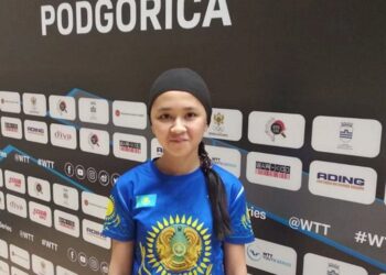 Алматинка заняла третье место в турнире по настольному теннису в Черногории