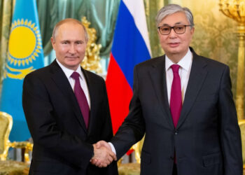 Касым-Жомарт Токаев отправил поздравительное письмо Владимиру Путину