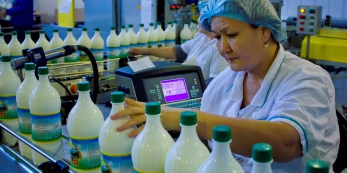 Стоимость молочных продуктов в Казахстане выросла на 28,2% за год