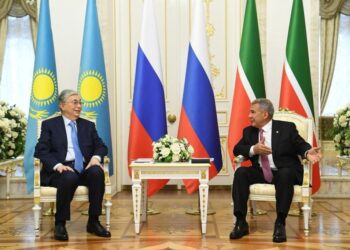 Токаев провел встречу с Миннихановым