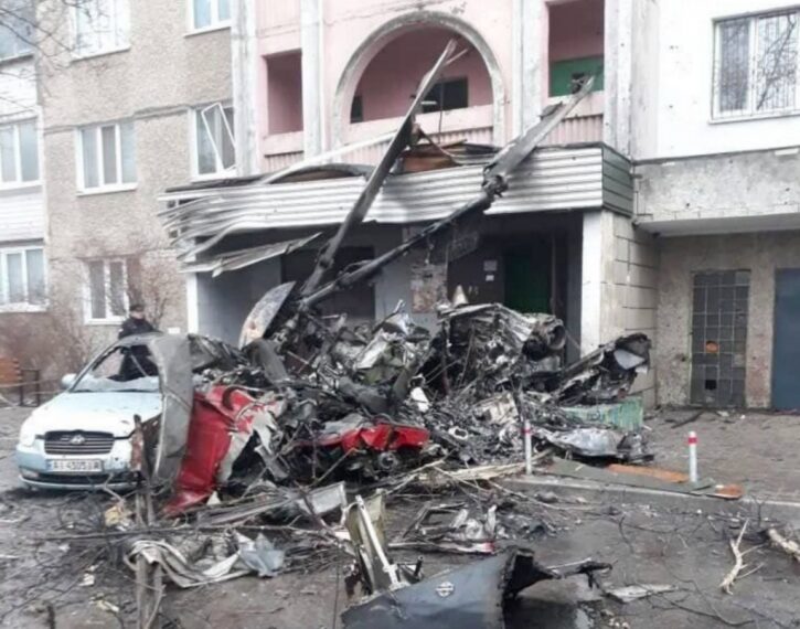 Вертолет с министром внутренних дел Украины разбился в Киевской области