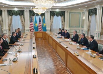 Президент Казахстана встретился с Энтони Блинкеном