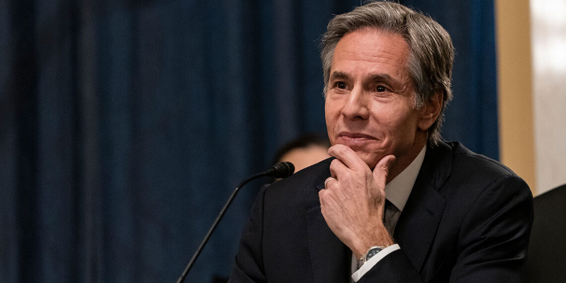 Блинкен прибыл в столицу Казахстана