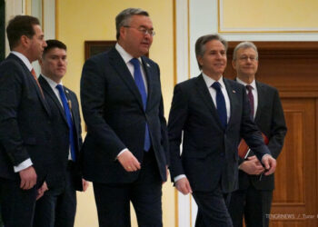 Государственный секретарь США прибыл в Министерство иностранных дел Казахстана