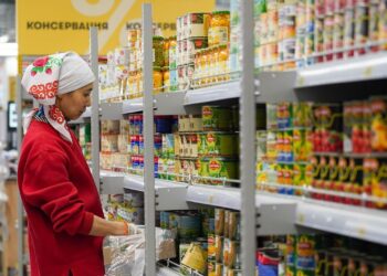 Стоимость социально значимых продуктов в Казахстане немного уменьшилась