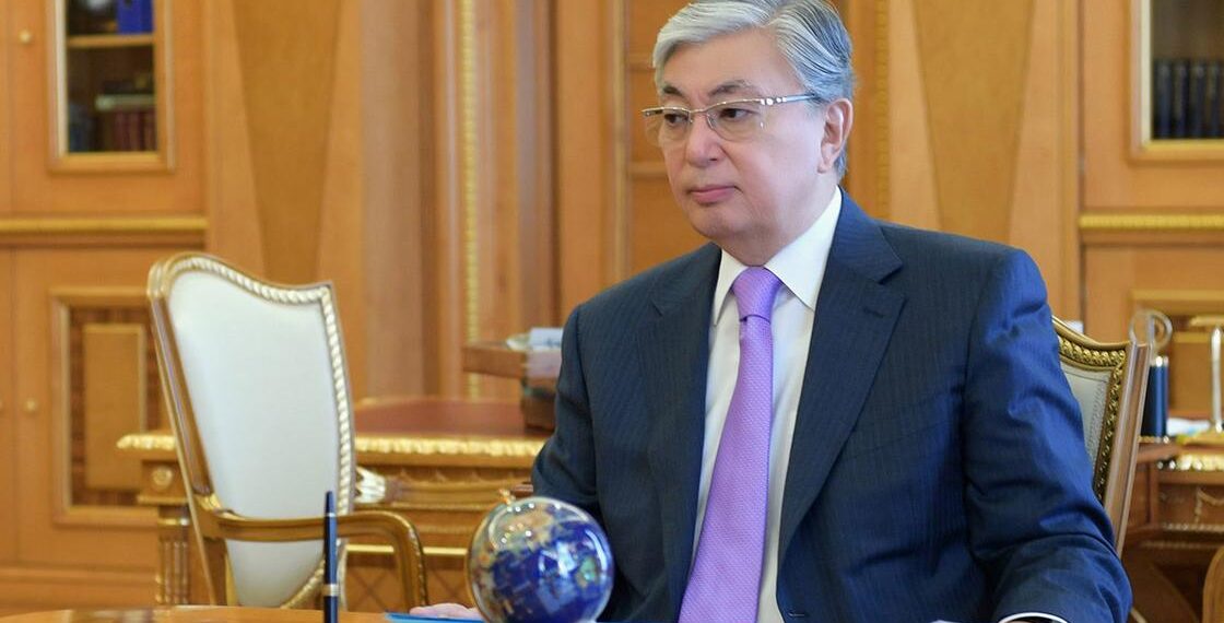 Касым-Жомарт Токаев встретился с Еленой Рыбакиной