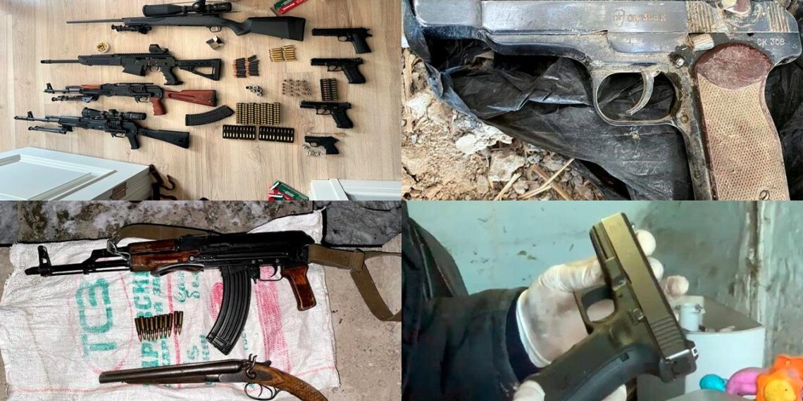В КНБ рассказали об итогах мероприятий по конфискации незаконного оружия