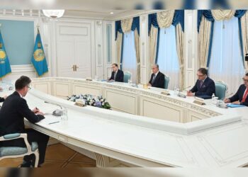 Токаев провел встречу с спецпредставителем президента Франции