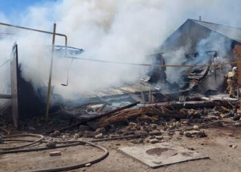 В Кызылорде произошел взрыв газа в частном доме