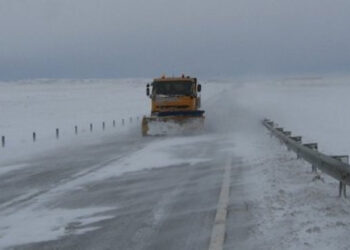 Из-за непогоды на трассе Екатеринбург – Алматы ограничили движение