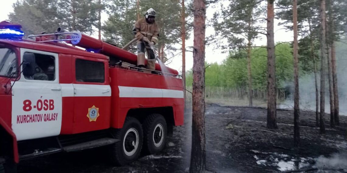 Автопарк пожарной безопасности Казахстана пополнится новой техникой
