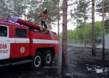 Автопарк пожарной безопасности Казахстана пополнится новой техникой