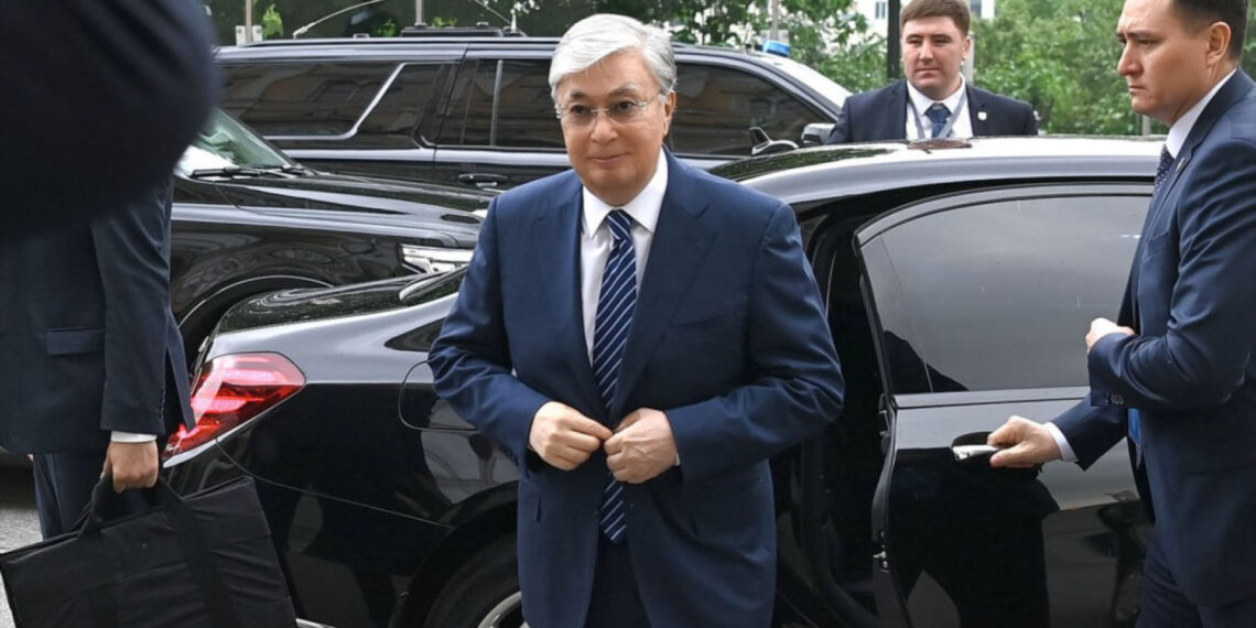 Президент Казахстана прибыл в Большой Кремлевский дворец