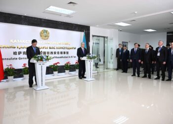 Президент Казахстана открыл генконсульство РК в Сиане