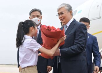 Касым-Жомарт Токаев прибыл в Китай с государственным визитом