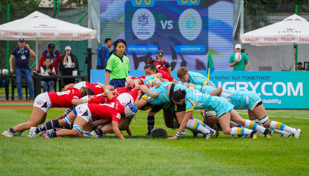 Женская команда Казахстана по регби прошла в финал Чемпионата Азии