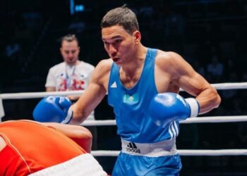 Казахский боксер стал четвертьфиналистом чемпионата мира по боксу