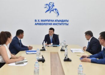 Государственный советник ознакомился с функционированием Института археологии