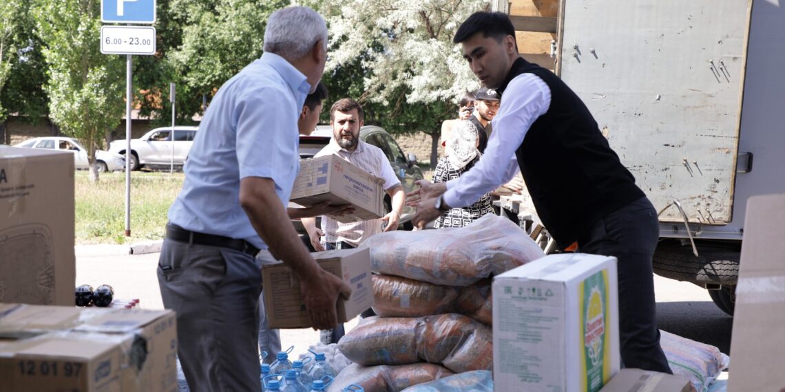 В области Абай сообщили о завершении сбора гуманитарной помощи