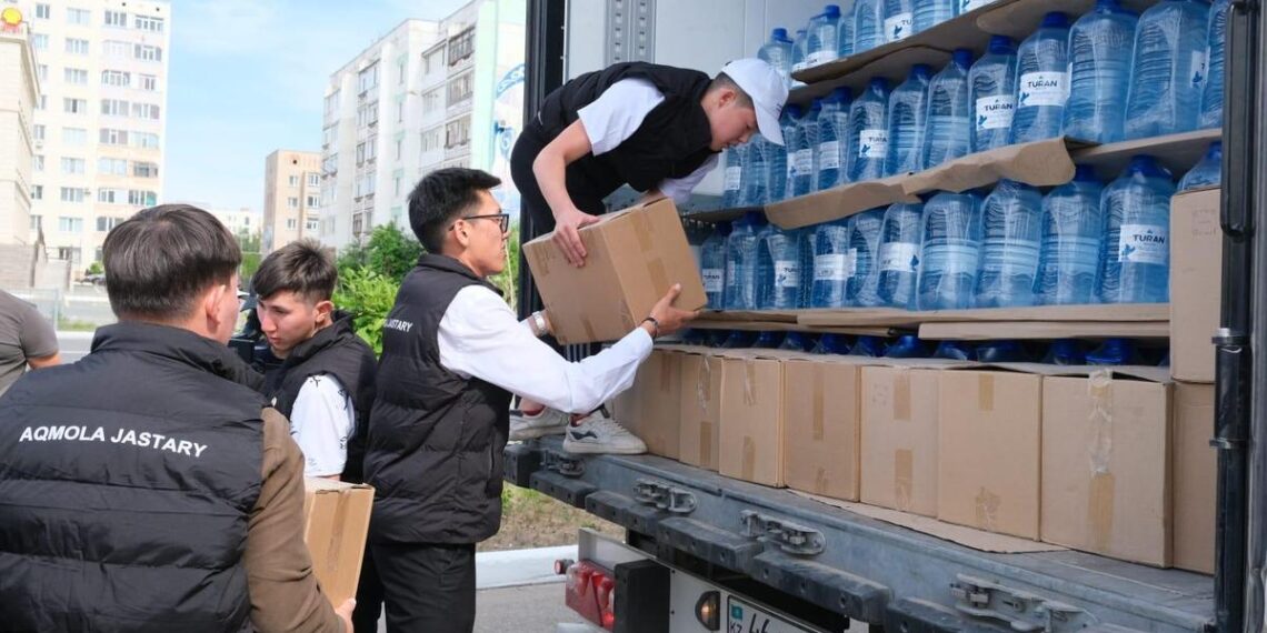 В Абайскую область отправлено 20 тонн гуманитарной помощи
