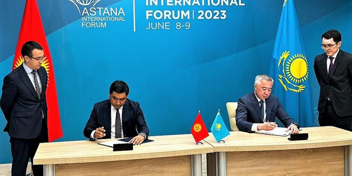 На границе Казахстана и Кыргызстана построят торгово-логистический комплекс