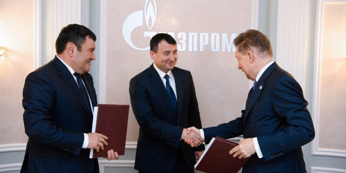 «Газпром» и QazaqGaz соглавовали поставку газа в Узбекистан