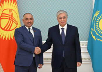 Токаев принял председателя Жогорку Кенеша Кыргызстана