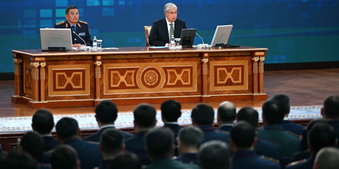 Токаев провел заседание коллегии министерства внутренних дел