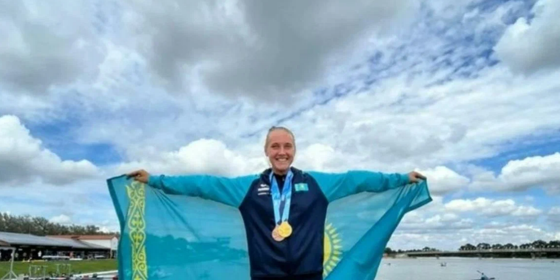 Казахстанская спортсменка Мария Бровкова стала чемпионкой мира по гребле