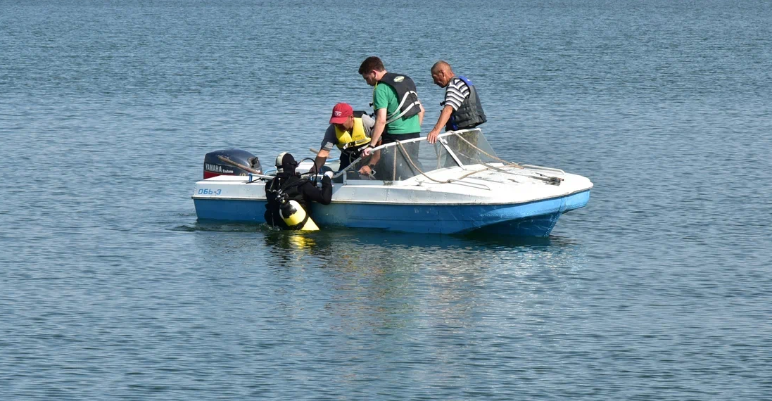 В Казахстане началась очистка Астанинского водохранилища