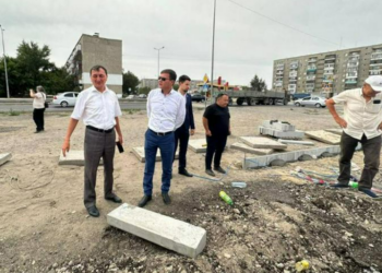 В Семее, в ходе выездной инспекции, проверили качество дорог