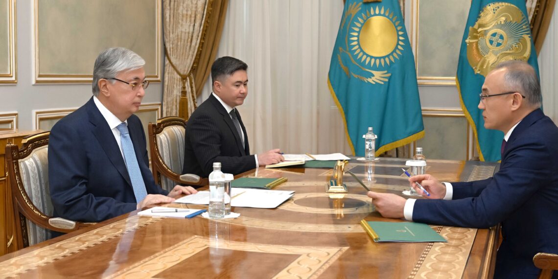 Токаев принял председателя Национального банка Галымжана Пирматова
