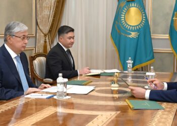 Токаев принял председателя Национального банка Галымжана Пирматова