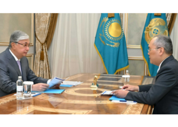 Токаев принял председателя Агентства по финансовому мониторингу