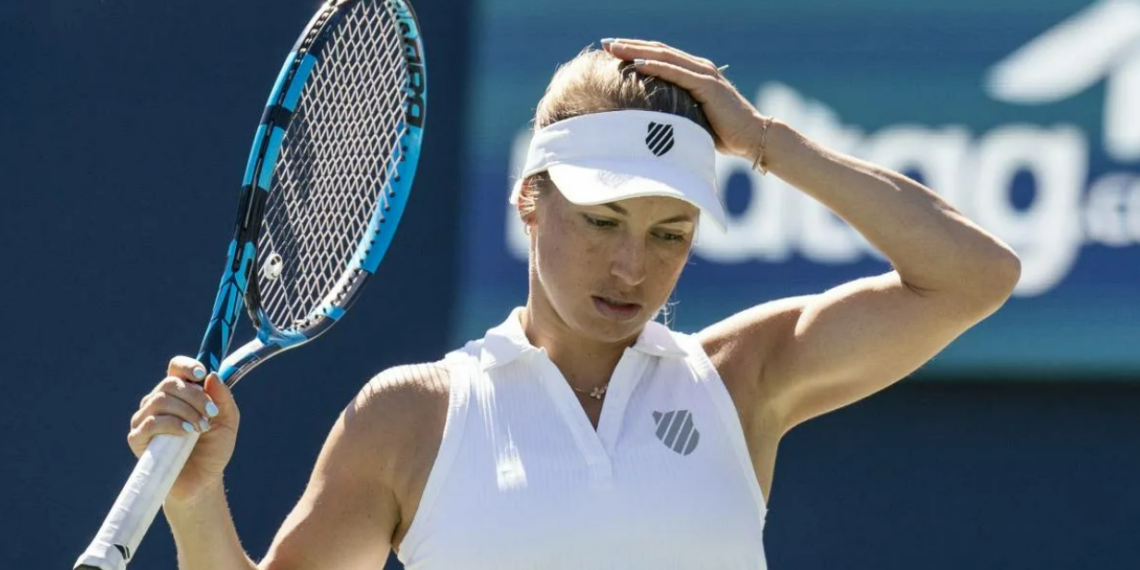 Юлия Путинцева выбыла из теннисного турнира в Будапеште