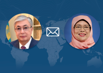 Касым-Жомарт Токаев поздравил Президента Сингапура Халиме Якоб