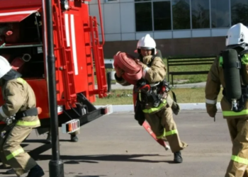 На рынке «Барлык» в Алматы вспыхнул пожар