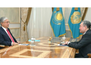 Токаев принял вновь назначенного посла Казахстана в Австрии