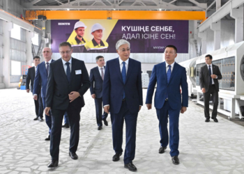 Президент Казахстана посетил предприятие «ZENITH» в Павлодаре