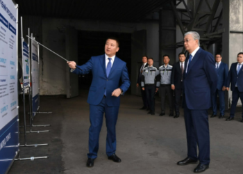 Глава государства ознакомился с подготовкой к отопительному сезону в Экибастузе