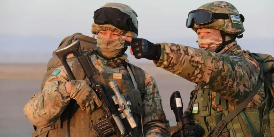 Прошли совместные между Казахстаном и Узбекистаном антитеррористические учения