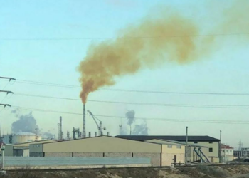 В Мангистауской области на заводе АО «Каз Азот» произошел выброс нитрозного газа