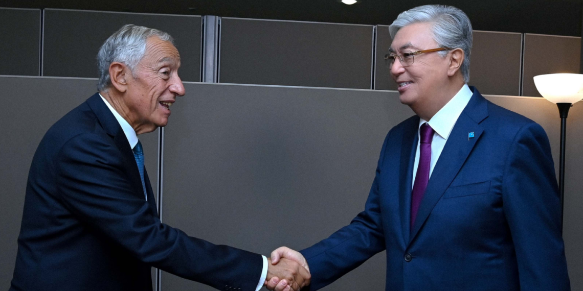 Токаев провел встречу с Президентом Португалии